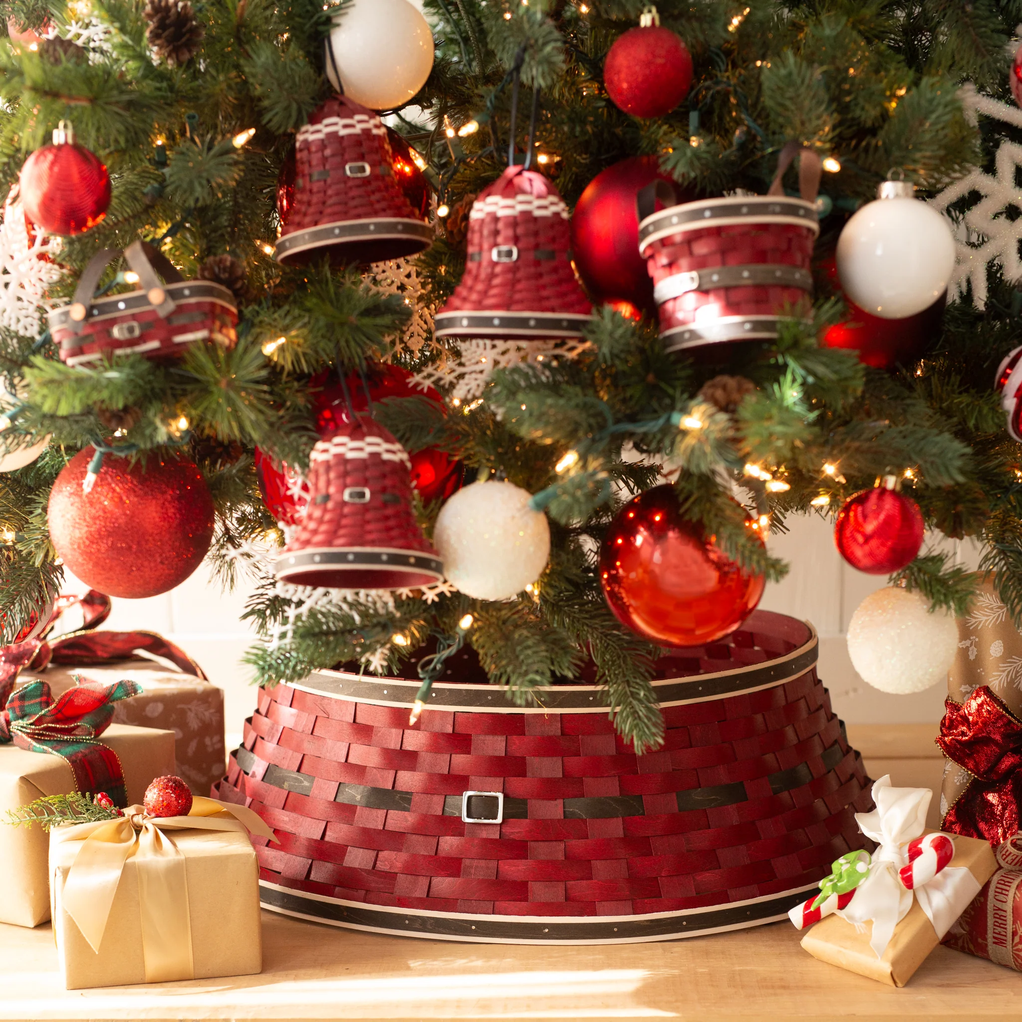 Christmas Small Tree Collar - Santa Belly - Image 2