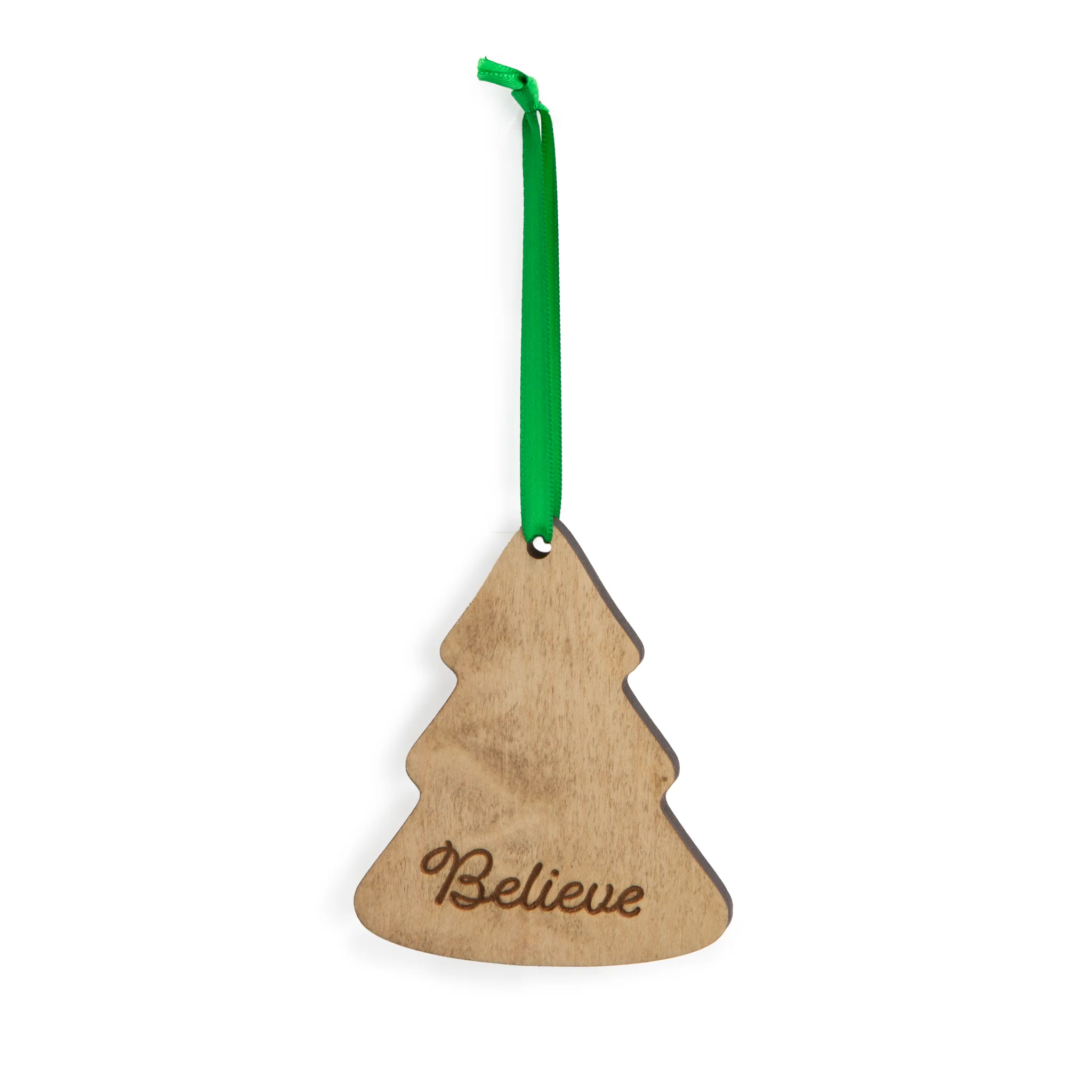 Christmas 4-Piece Wooden Ornament Set - Assorted - Image 12