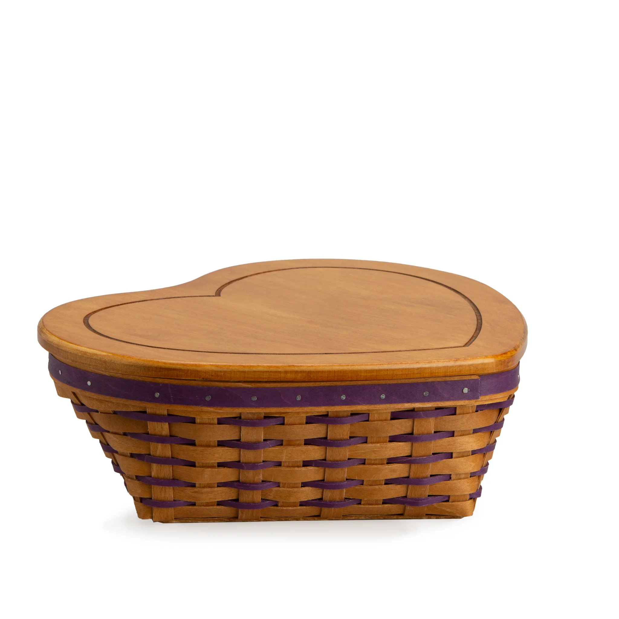 Collector's Valentine's Day 6-Piece Heartland Basket Set - Purple - Image 12