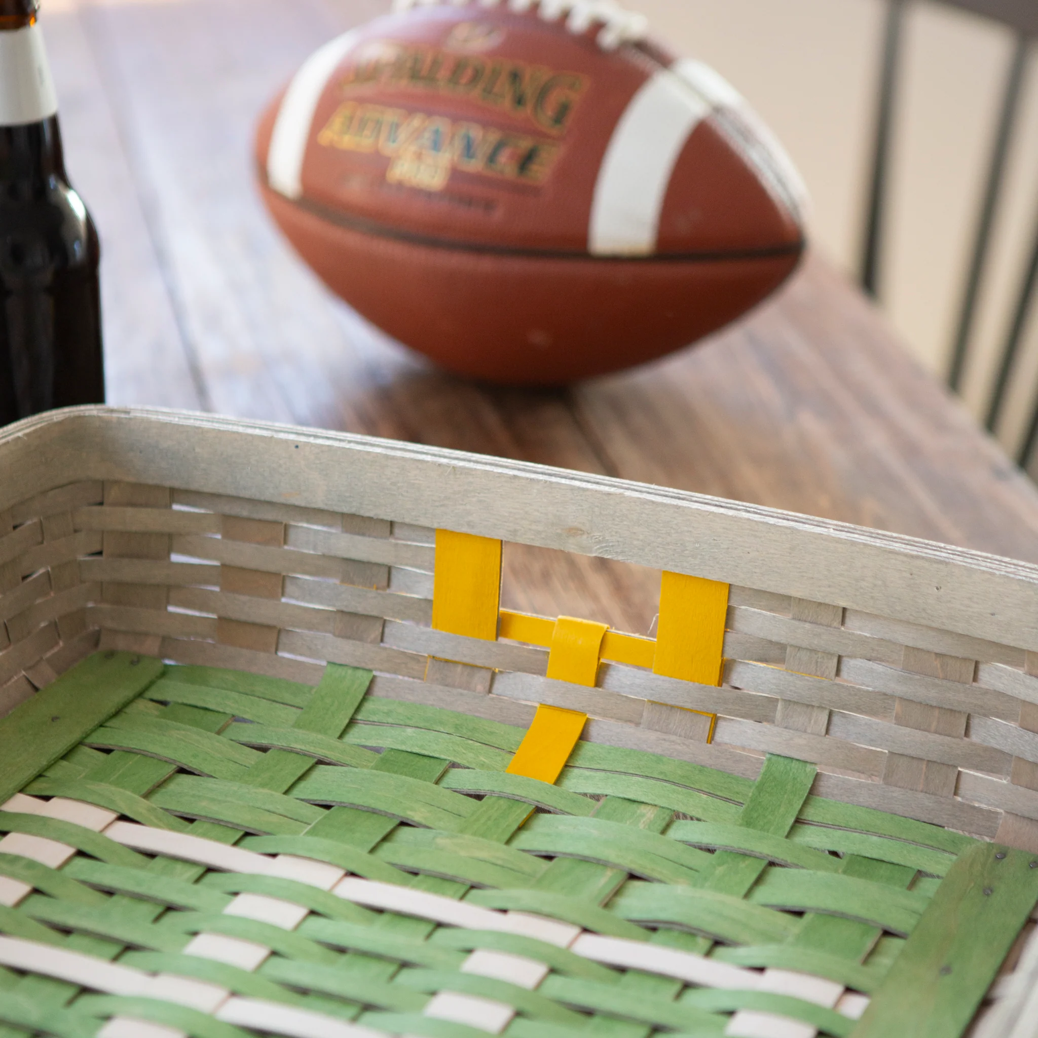 Collector's Game Day Field Tray 4-Piece Set - Football Field and Football - Image 4