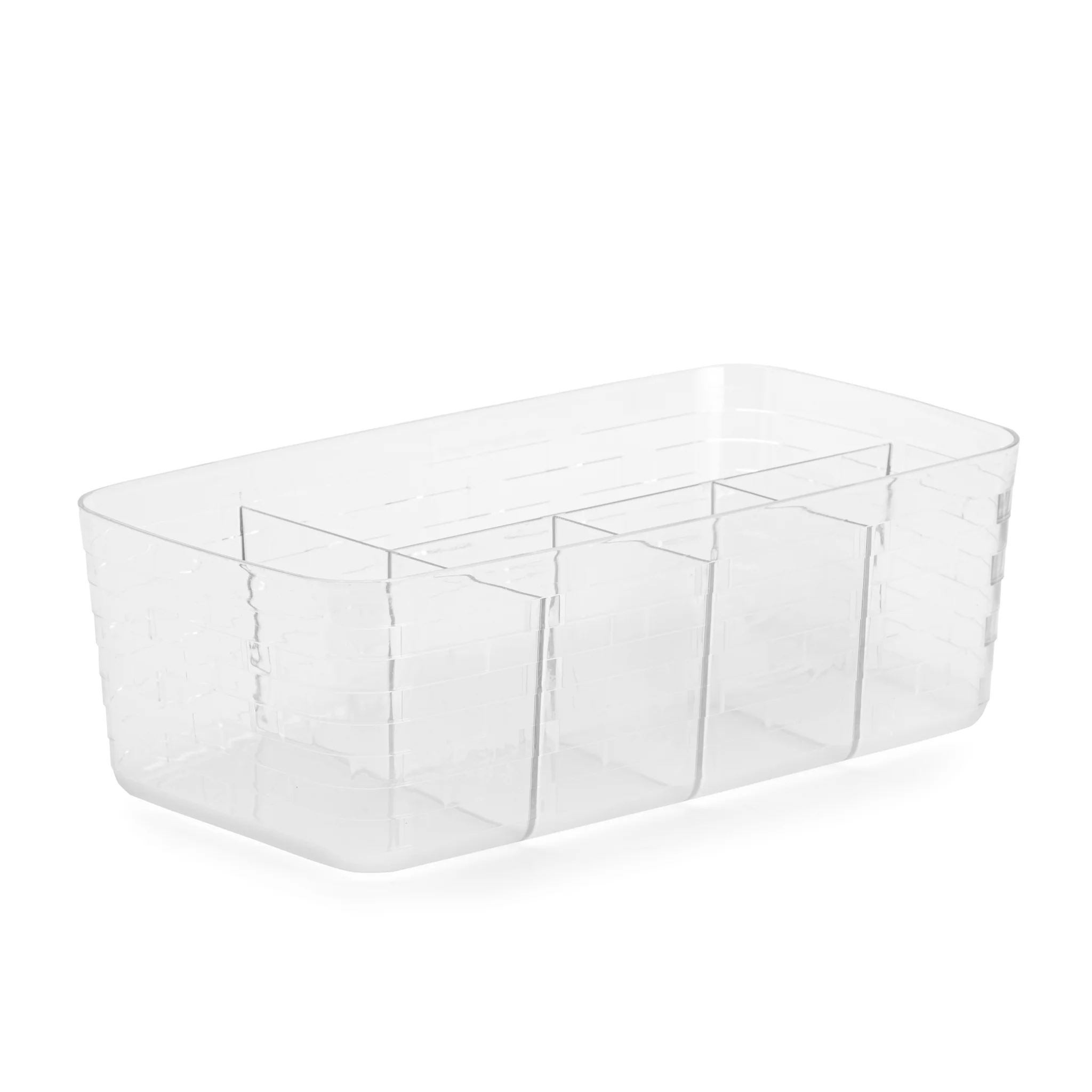 Large Handled Rectangle Organizing Basket Protector 14.5"L x 7.75"W x 4.34"H