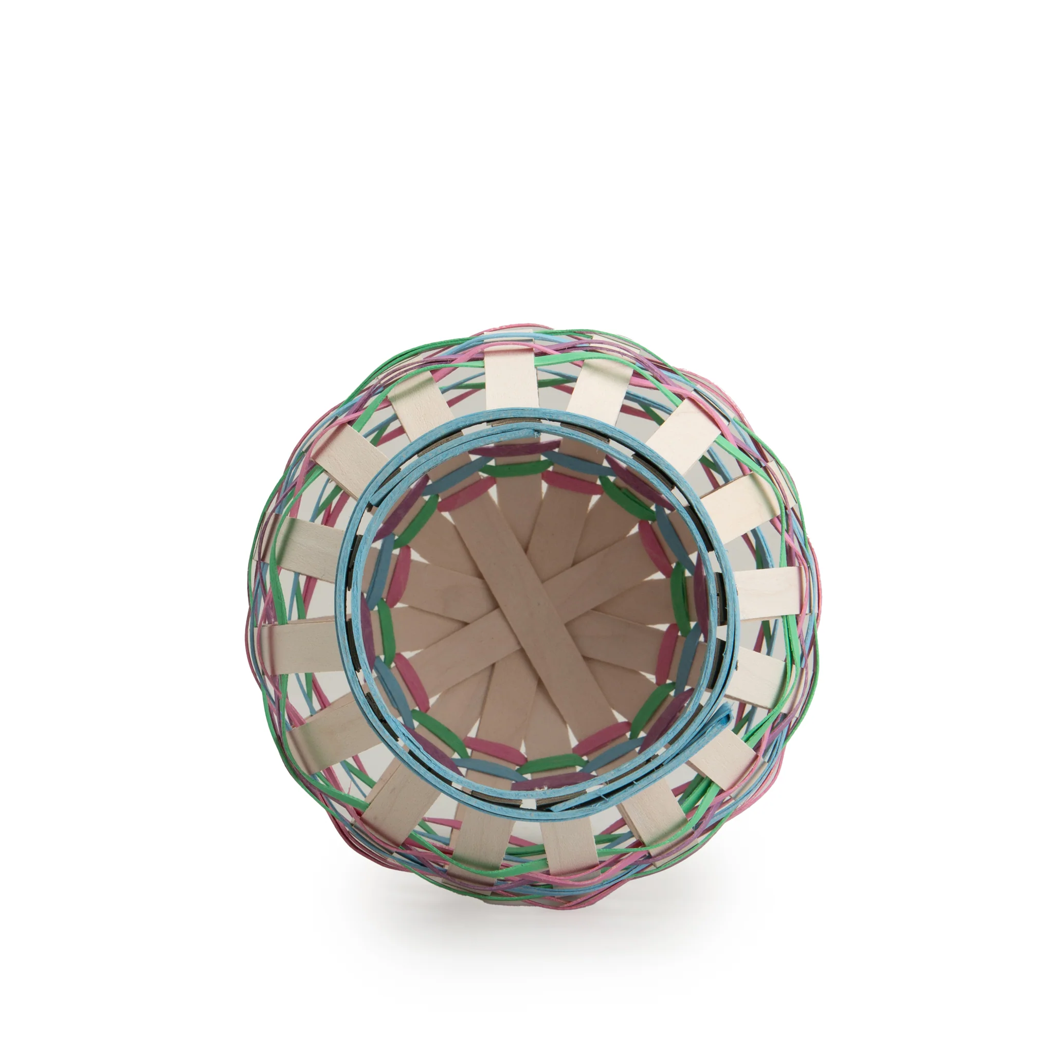 Easter Medium Freestanding Open Weave Egg - Multi - Image 3