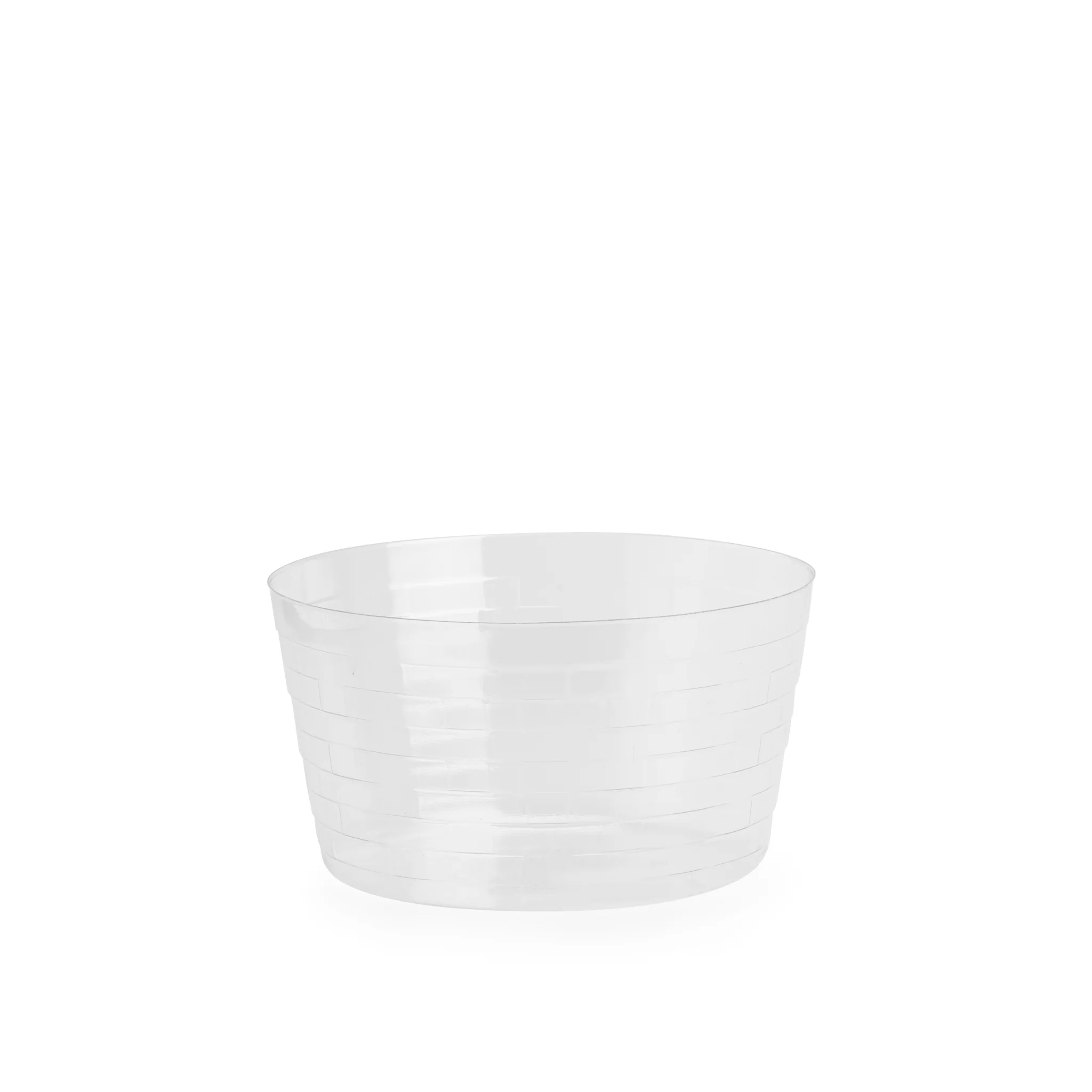 Wide Weave Tall Round Basket Protector 10"D x 6"H