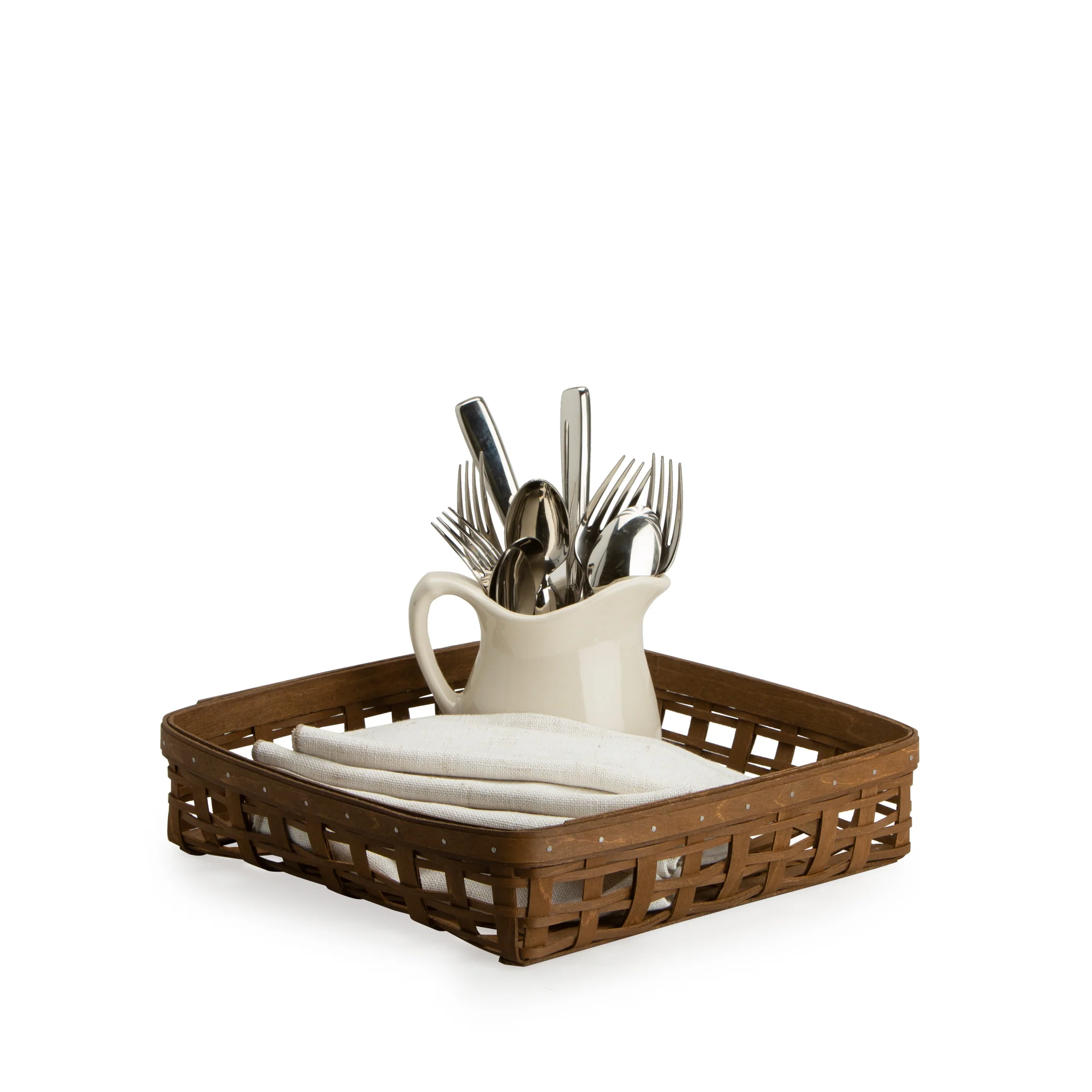 1896 Medium Square Basket - Vintage - Image 2