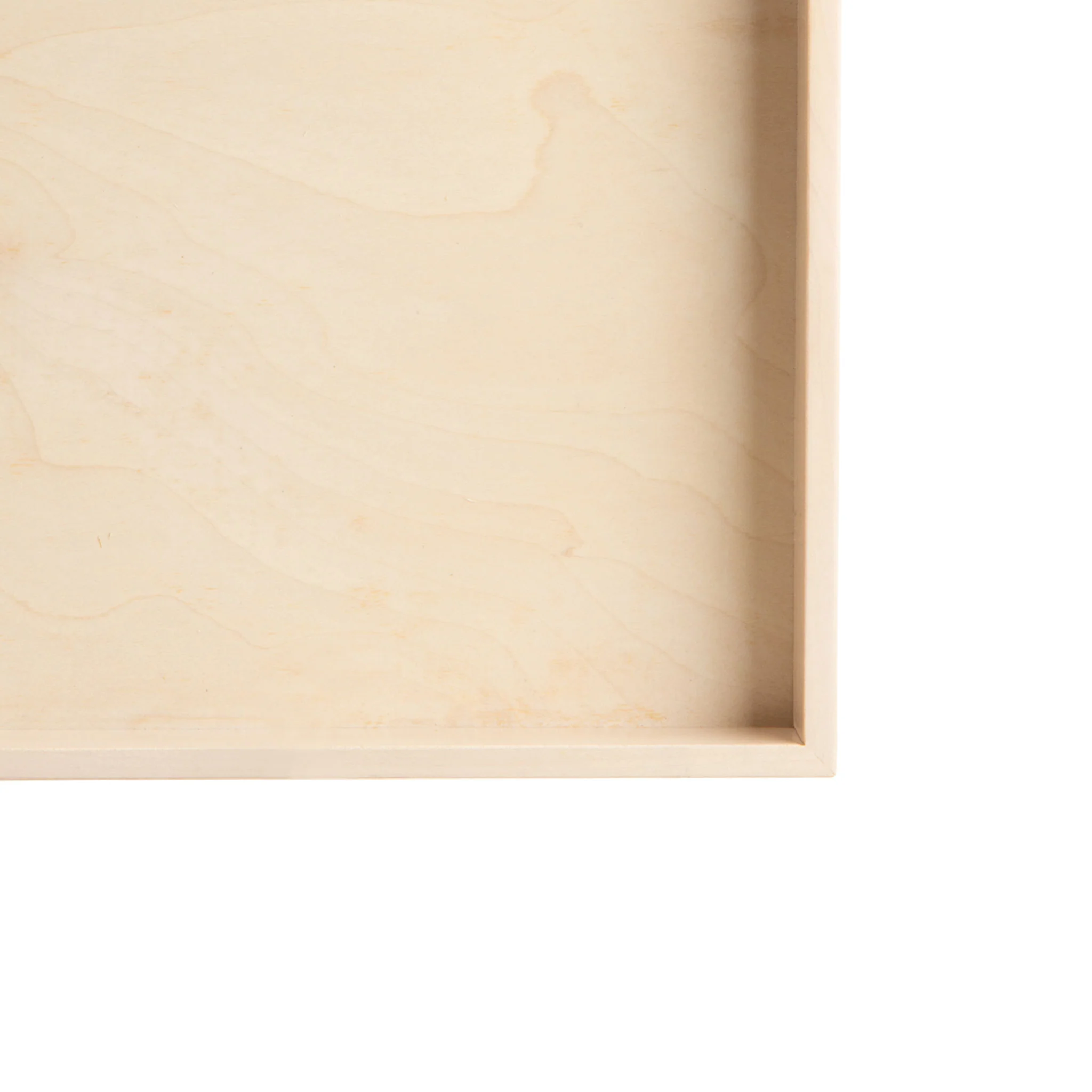 White 1973 Medium Wood Organizing Tray - Image 4