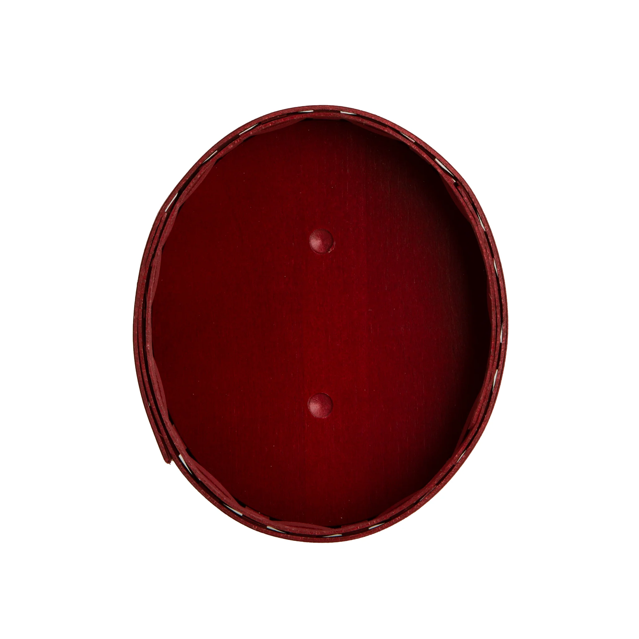 X and O Basket Set with Protectors - Pale Pink and Bold Red - Image 5